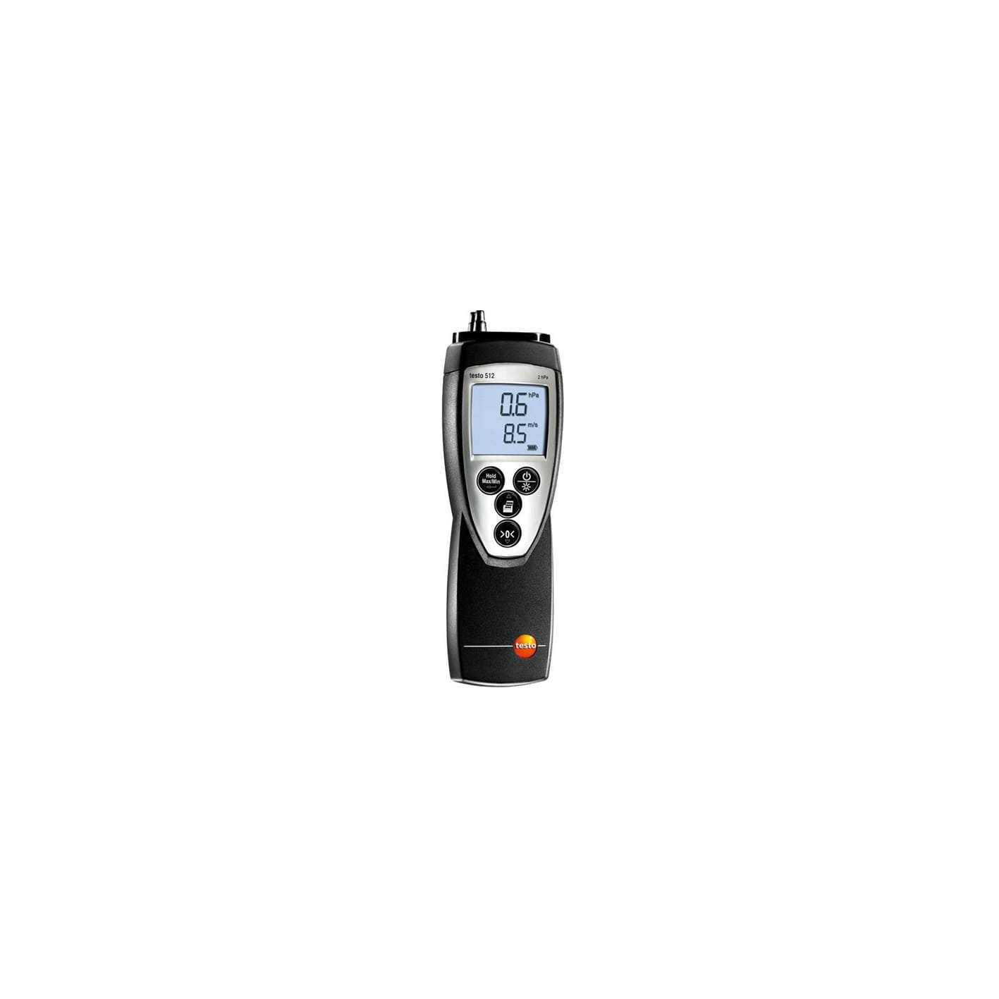 testo 512 - Differential pressure measuring instrument for 0 to 2000 hPa